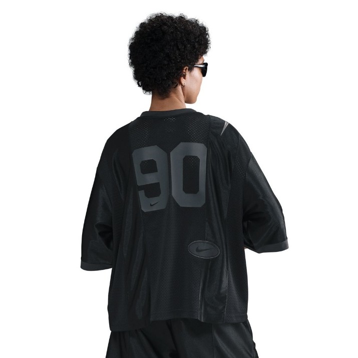Женская футболка Nike W Nsw Street Ss Gx Jrsy Top Black/Anthracite, s.XS
