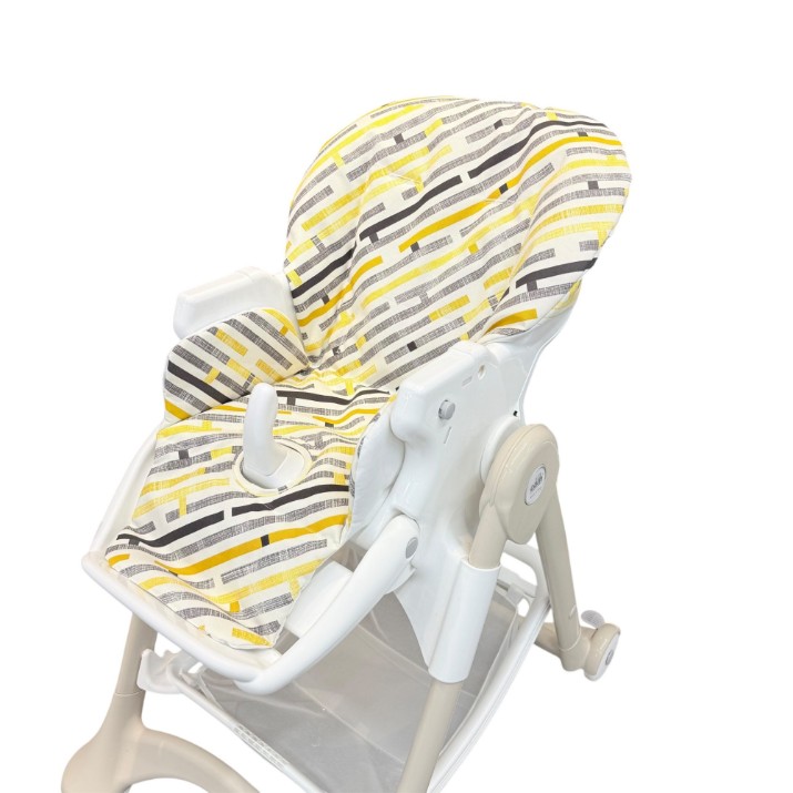 Husa pentru scaun de masa Holala Kids Pro Zebra Yellow