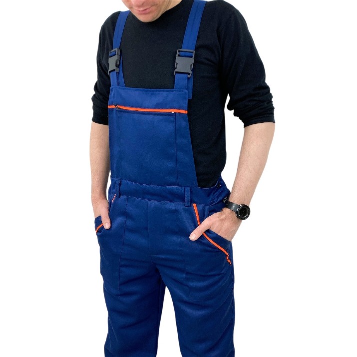 Полукомбинезон рабочий Soling 001 200 Electric Blue, s.48-50 3/4