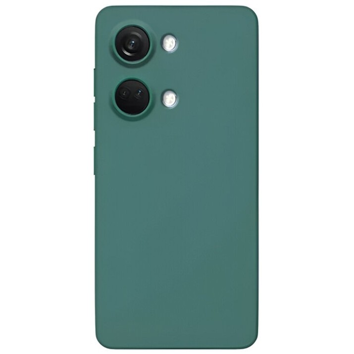 Чехол Helmet Case Liquid Silicone OnePlus Nord 3 Green (HMTCLSOPN3GN)