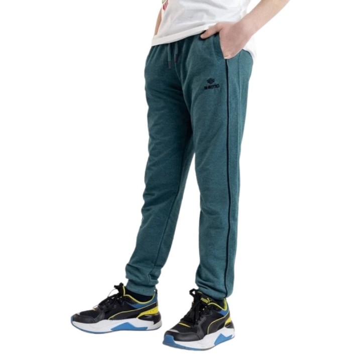 Pantaloni spotivi pentru copii Bumbacel BP13547M_5414A1_S76 Green, 12-13 years