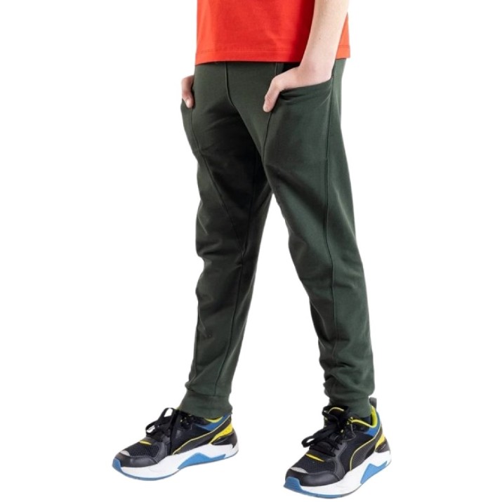 Pantaloni spotivi pentru copii Bumbacel BP13628K_0415A1_S76 Khaki, 11-12 years