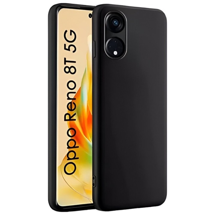 Husa de protecție Helmet Case Liquid Silicone Oppo Reno 8T Black (HMTCLSOR8TBK)