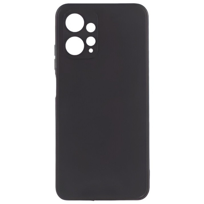 Чехол Helmet Case Liquid Silicone Redmi Note 12 4G Black (HMTLSCXRN12BK)