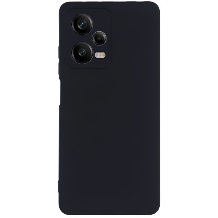 Husa de protecție Helmet Case Liquid Silicone Redmi Note 12 Pro 4G Black (HMTLSCXRN124GPRBK)