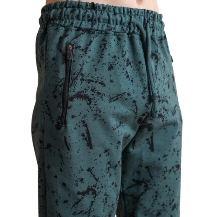 Pantaloni spotivi pentru copii Bumbacel BP13630R_5410A1-01676_S69 Green, 13-14 years