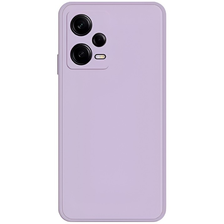 Husa de protecție Helmet Case Liquid Silicone Redmi Note 12 Pro 5G Purple (HMTLSCXRN12PRPL)