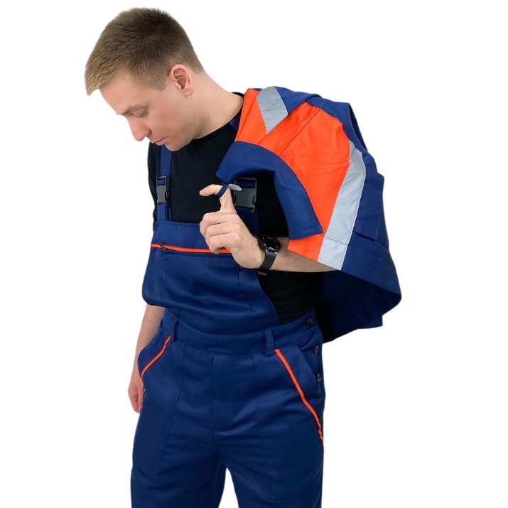 Куртка рабочая Soling 001 3637 Blue, s.44-46