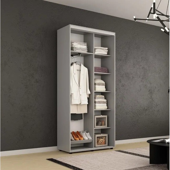 Шкаф-купе Mobildor-Lux Compact Meander 120x210 Grey (00013005)