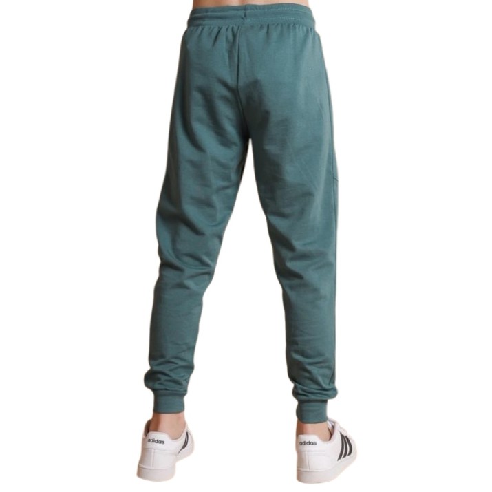 Pantaloni spotivi pentru copii Bumbacel BP13631_5410_S69 Green, 13-14 years
