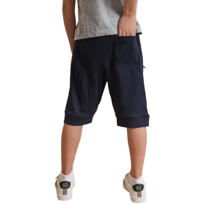 Pantaloni scurți pentru copii Bumbacel BPS13044_3920_S59 Blue, 10-11 years