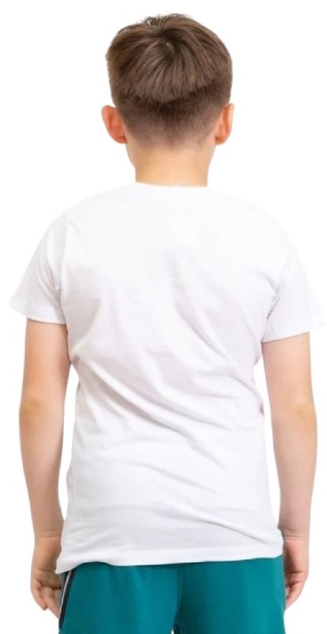 Tricou pentru copii Bumbacel BT11002K_0003_S37 White, 7-8 years