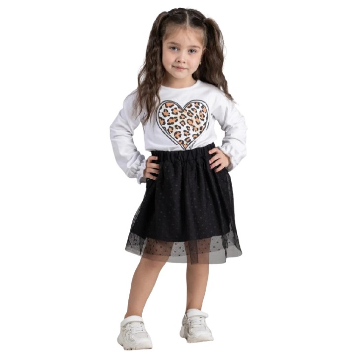 Pulover pentru copii Bumbacel GBL21542_0601_S65 White, 10-11 years
