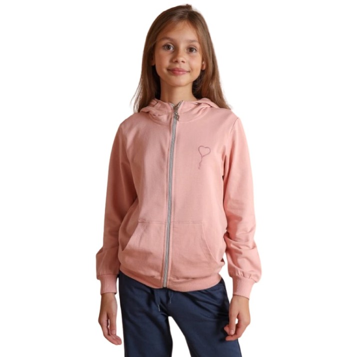 Hanorac pentru copii Bumbacel GH25059A_1420A1_S85 Pink, 11-12 years