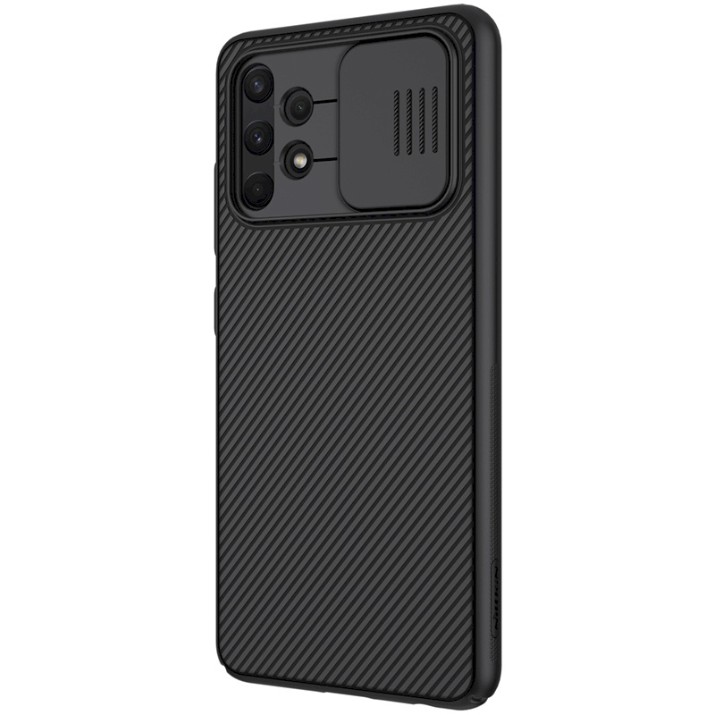 Husa de protecție Nillkin Carbon Came Shield Samsung A32 Black