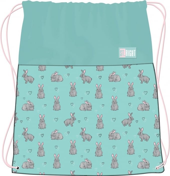 Мешок для обуви St.Right Grey Rabbits 682933