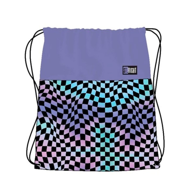 Sac pentru încălțăminte St.Right Wavy Chessboard 691331