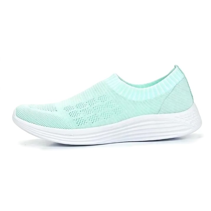 Слипоны женские Soling B374103 Turquoise, s.39