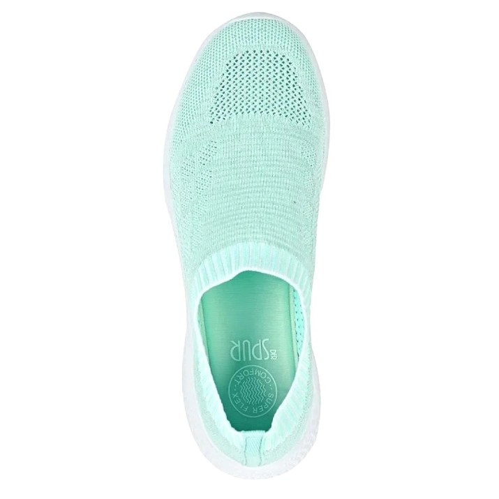 Слипоны женские Soling B374103 Turquoise, s.39
