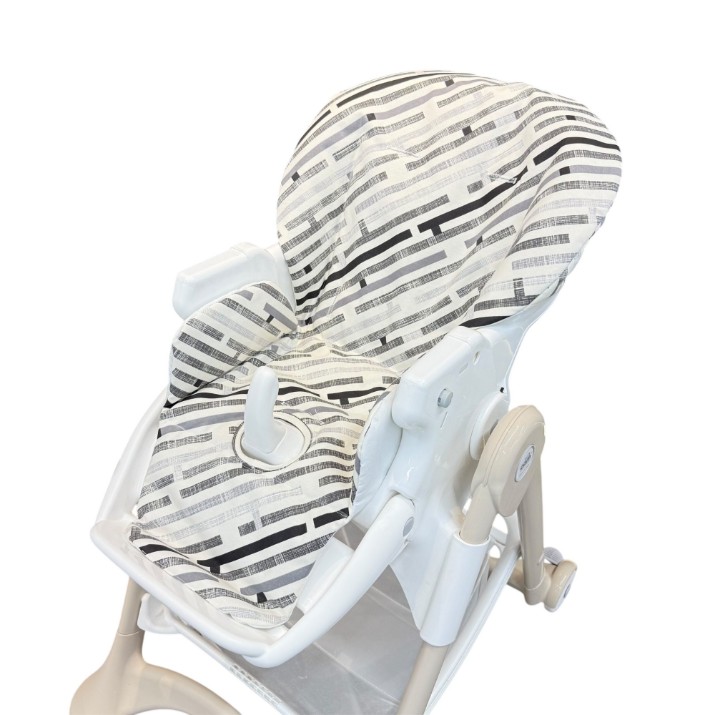 Чехол на стульчик для кормления Holala Kids Pro Zebra Grey