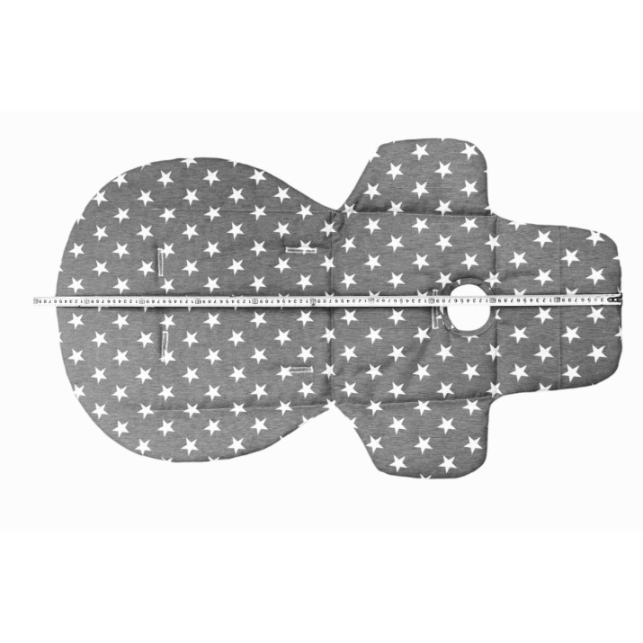 Чехол на стульчик для кормления Holala Kids Pro Zebra Grey