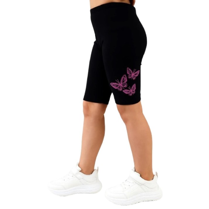 Pantaloni scurți pentru copii Bumbacel GPS7058P_0303_S26 Black, 5-6 years