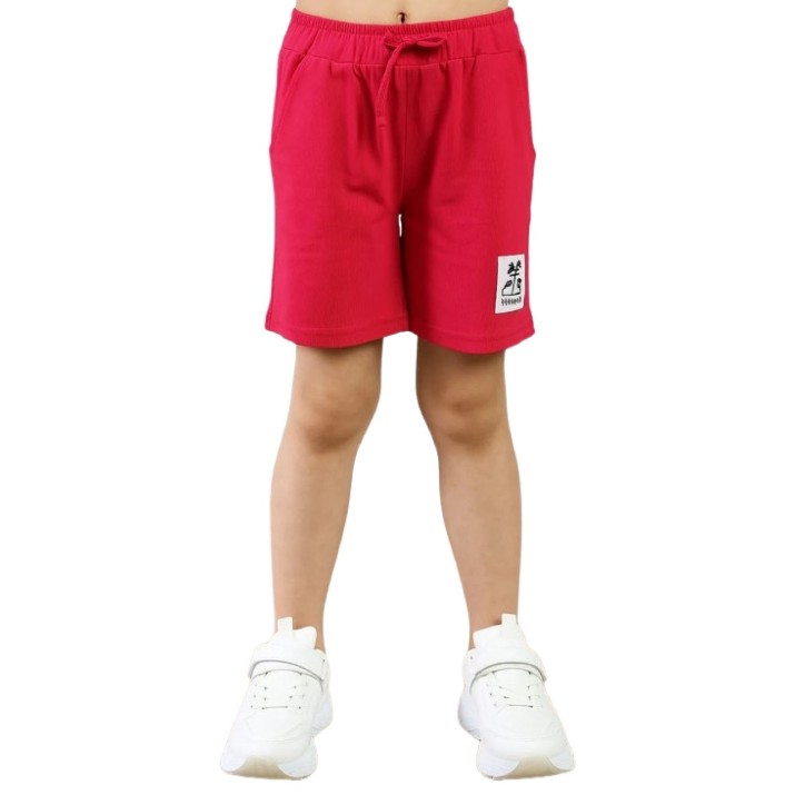 Pantaloni scurți pentru copii Bumbacel GPS7057P_4336_S26 Pink, 3-4 years