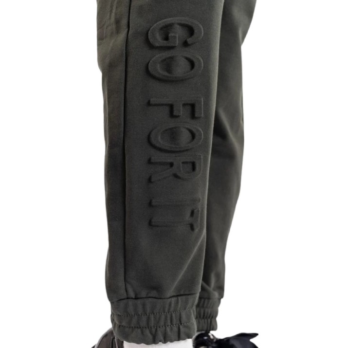 Детские спортивные штаны Bumbacel GP24085K_0509_S76 Khaki, 10-11 years