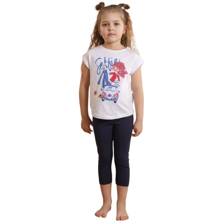 Jambiere pentru copii Bumbacel GLG24044_3920_S97 Blue, 14-15 years