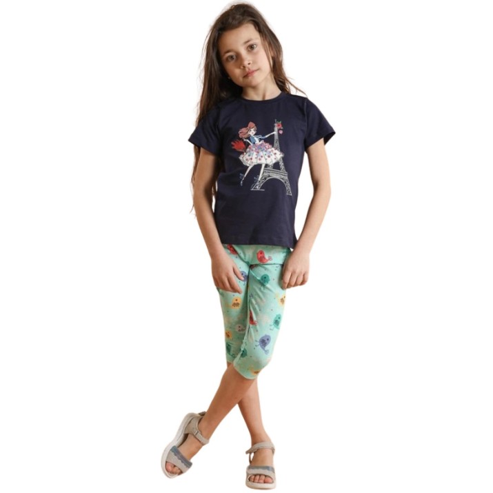 Детские леггинсы Bumbacel GLG24080K_0004_Verde_S25 Green, 6-7 years