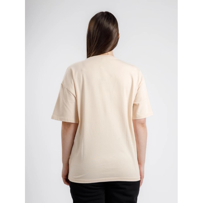 Женская футболка Bumbacel UT230479090_BEJ_XXS7 Cream, s.M