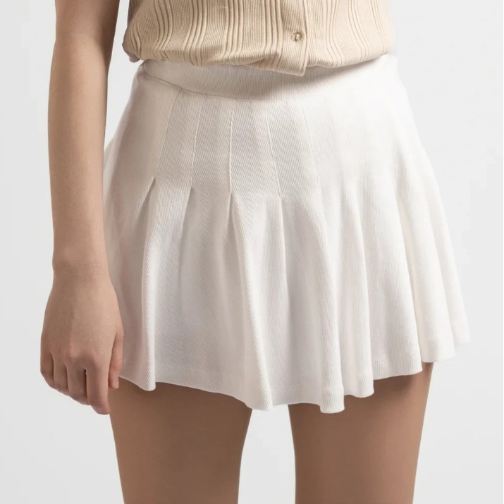 Fustă Bumbacel WF6000_Cream_S5 Cream, s.XL