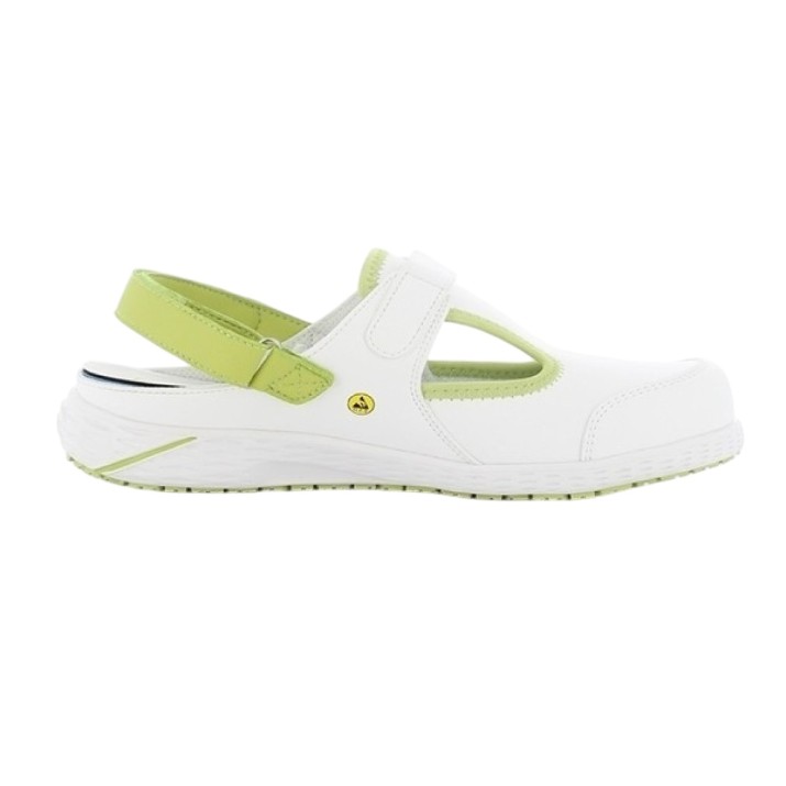 Сабо Safety Jogger Oxypas Carly Light Green, s.40