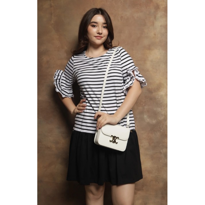 Женское платье Bumbacel WR5000_White_M5 White, s.XXL