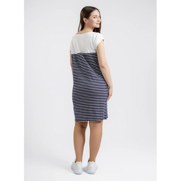 Rochie dame Bumbacel WRT3121_4001_M5 White, s.XL