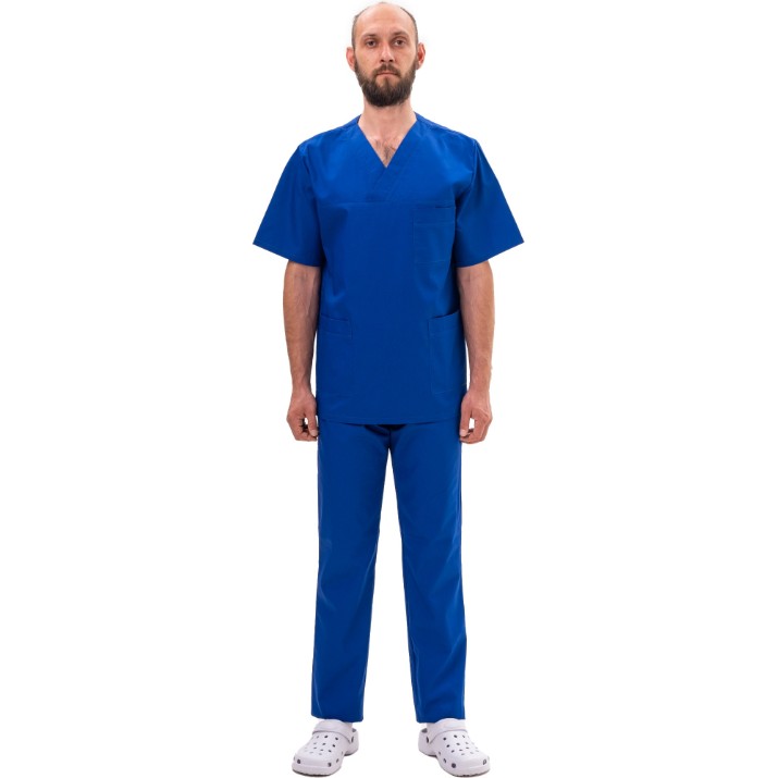 Медицинские брюки Soling Protec Electric Blue Trousers, s.60-62