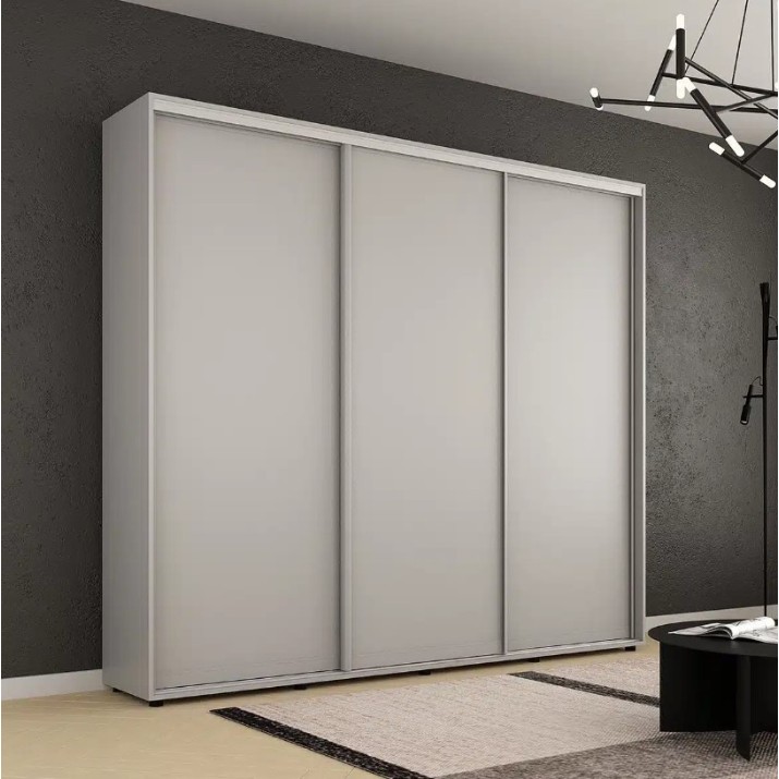 Dulap cu uşi glisante Mobildor-Lux Compact 270x230 Grey (00013408)