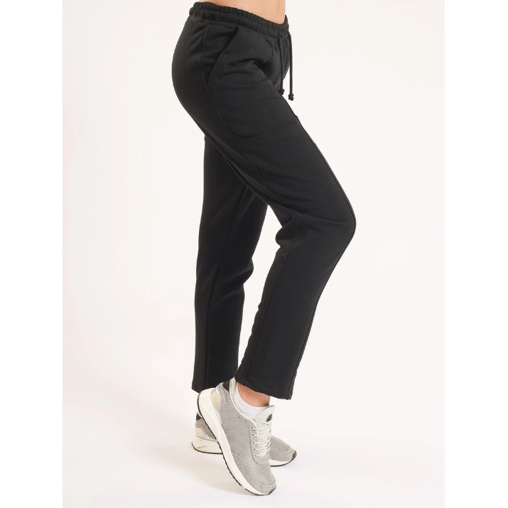 Pantaloni spotivi de dame Bumbacel WP0065F_0303_S5 Black, s.L