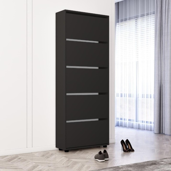 Обувница Mobildor-Lux Leo 100x27x203 Anthracite (00010147)