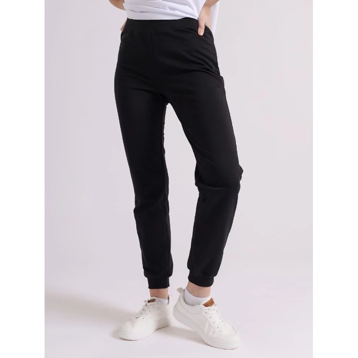 Pantaloni spotivi de dame Bumbacel WP44019_0303_S6 Black, s.L