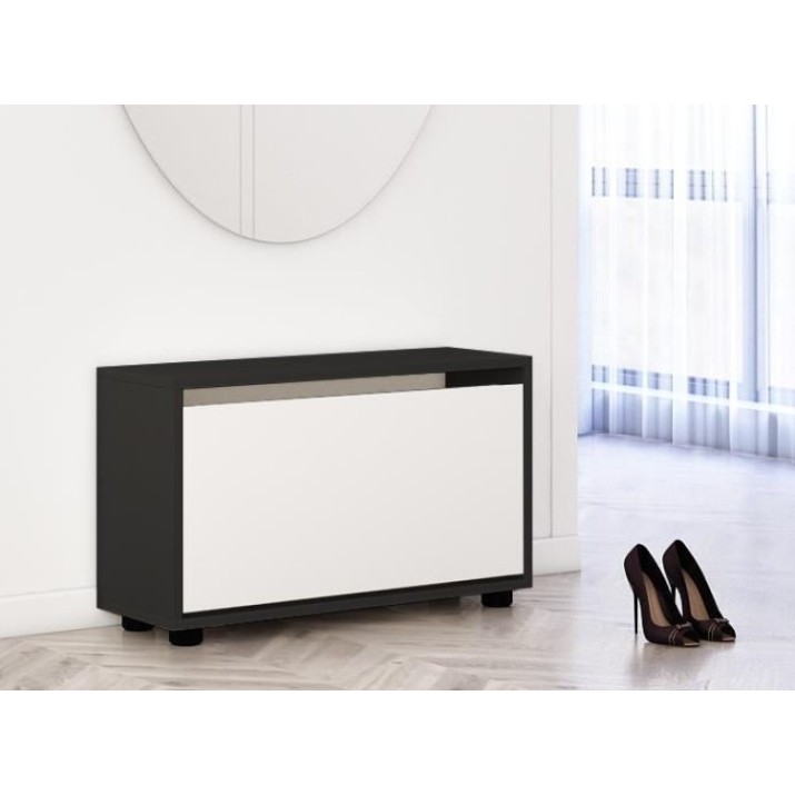 Обувница Mobildor-Lux Leo 70x27x47 Anthracite/White (10008774)