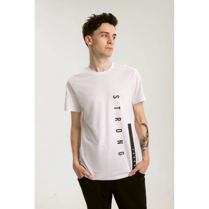 Tricou bărbătesc Bumbacel MT5622K_4001F13_S6 White, s.XXL