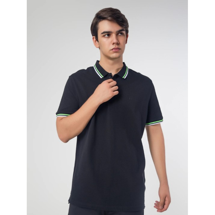 Polo Bumbacel MTP5967K_4008_M6 Black, s.XXL