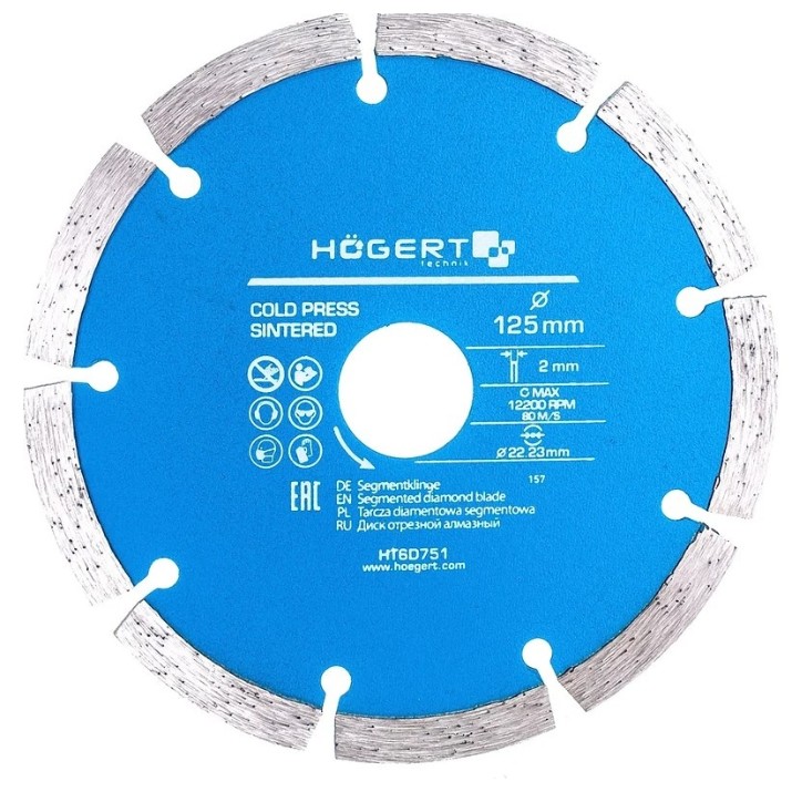 Диск для резки Hoegert HT6D751