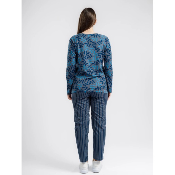 Пижама Bumbacel WPJ3578KR_0004_M5 Blue, s.XXXL