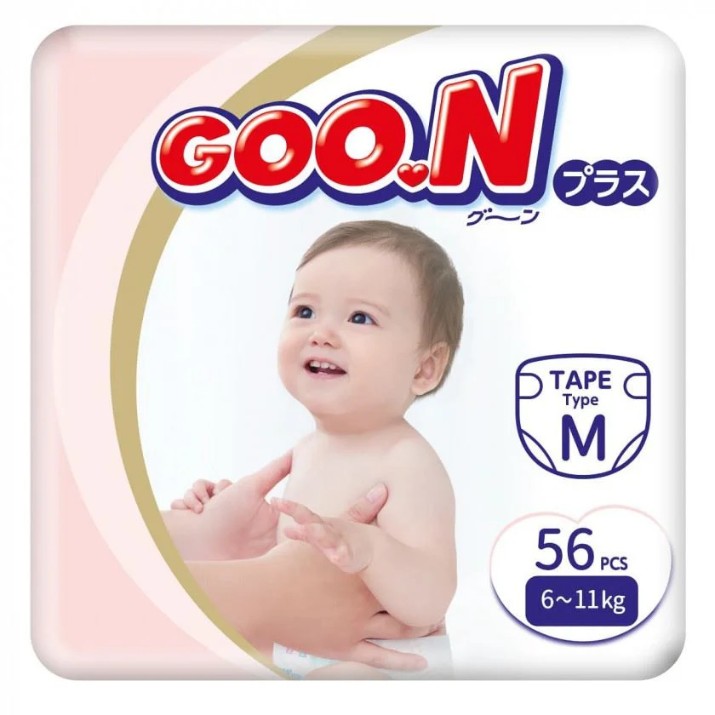 Scutece Goo.N Plus M 56pcs