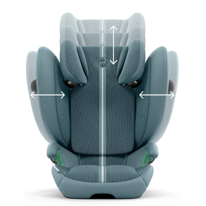 Детское автокресло Cybex Solution G2 i-Fix Plus Stormy Blue (524000679)
