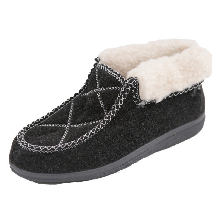 Комнатные тапочки женские Tellus Даша Black 60-80, s.42