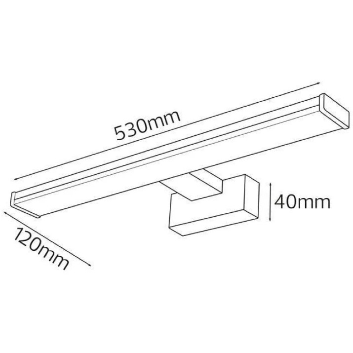 Candelabru de perete Horoz 040-016-0012-020