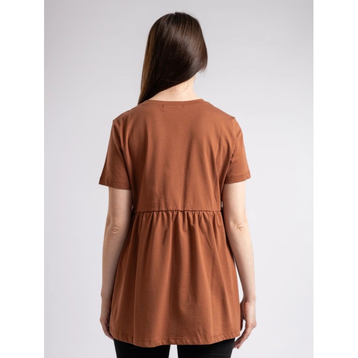 Tricou de dame Bumbacel WT3840_Brown_XS5 Brown, s.M